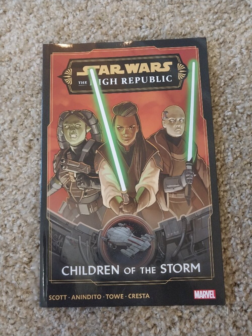 Star wars High Republic Children of the storm Graphic novel trade paperback